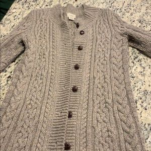 Woman’s Long Button Up sweater